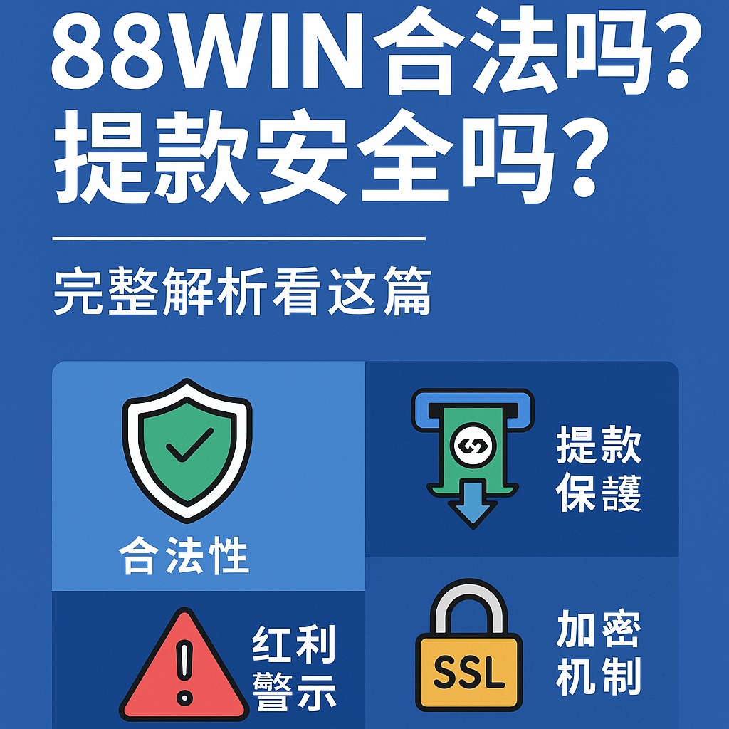 📘 88WIN 安全性與合法性完整解析｜平台是否合規？資金是否安全？（2025最新版）