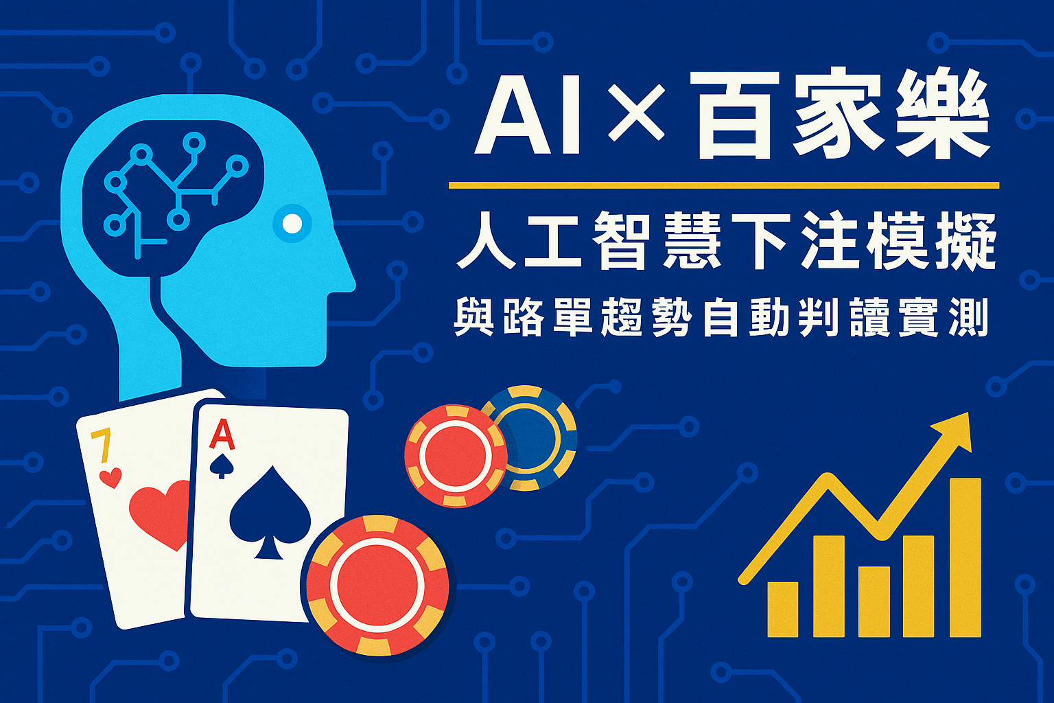 《AI × 百家樂｜人工智慧下注模擬與路單趨勢自動判讀實測》