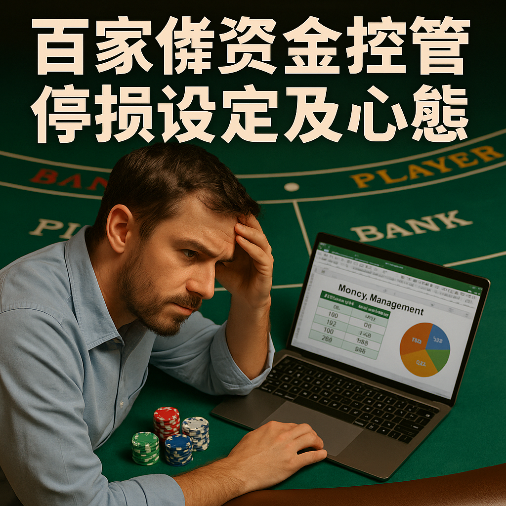 🎯【百家樂資金控管 × 停損設定 × 心態節奏】穩定下注的三大核心策略全解析