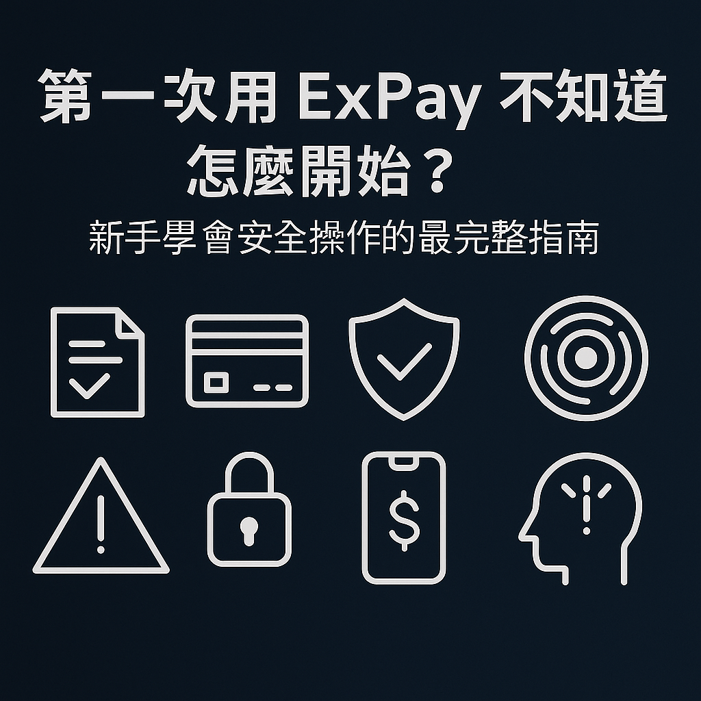 第一次用 ExPay 不知道怎麼開始？新手學會安全操作的最完整指南