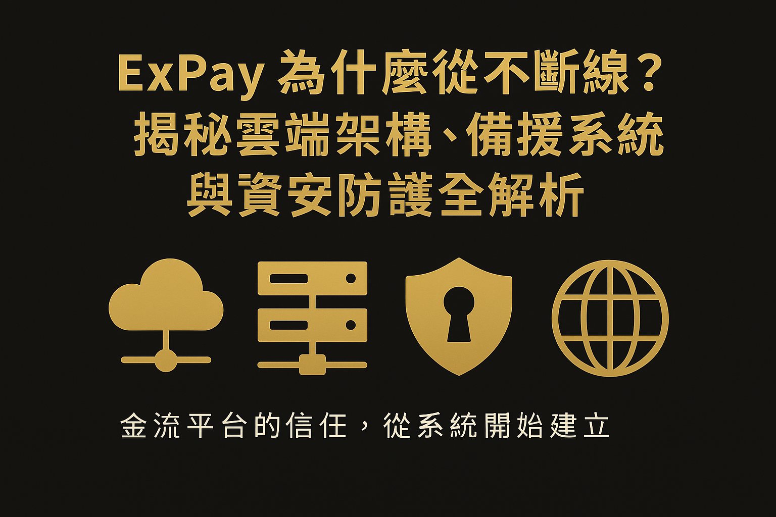 ExPay 為什麼從不斷線？揭秘雲端架構、備援系統與資安防護全解析
