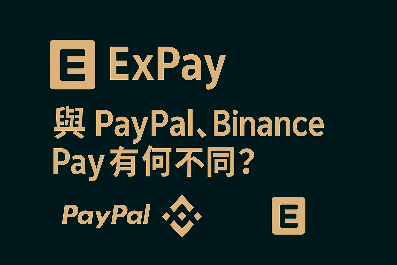 ExPay 與 PayPal、Binance Pay 有何不同？解析它在全球虛擬支付市場的競爭優勢與挑戰