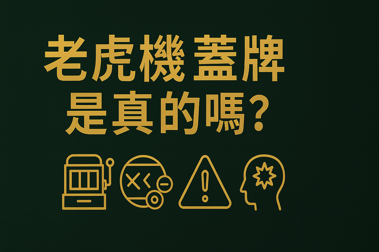 老虎機蓋牌是真的嗎？為什麼每次都差一格？近中錯覺、假動作與爆擊前兆迷思一次講透（2025 深度解析）