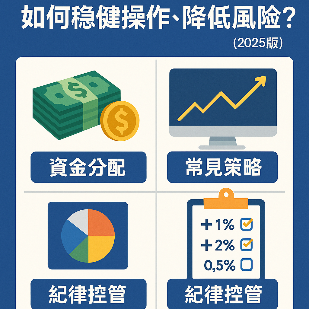 插圖呈現體育下注資金管理策略，包括單位投注法、固定比例法、風險控管與錯誤行為圖解